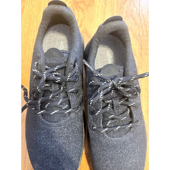 Allbirds Mens Wool Runner Sneakers Size 12 in black NWOT main image 5